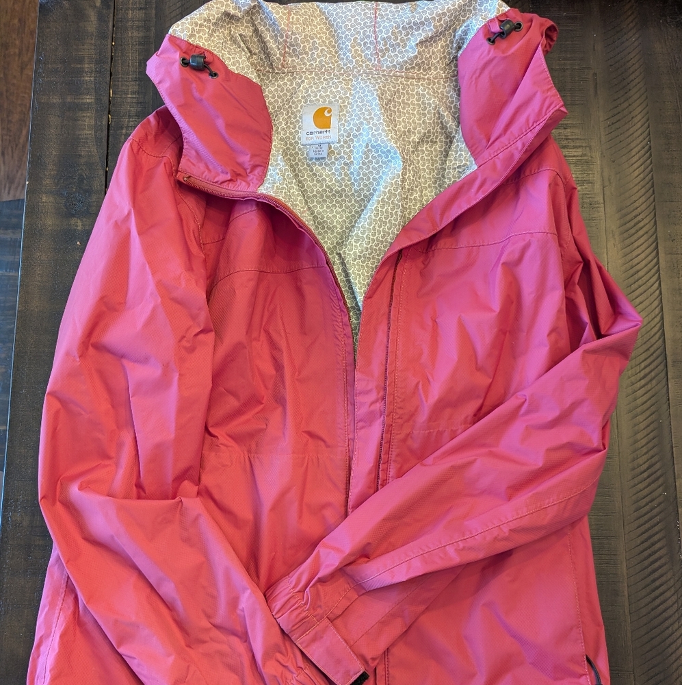 Carhartt Rain Coat Medium Womens
